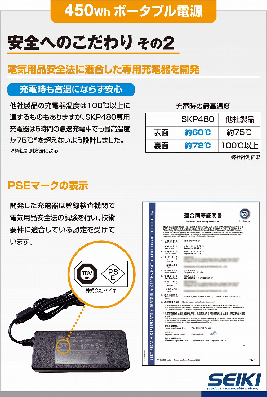 SKP480ポータブル電源紹介文P3